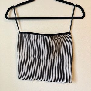 Stripe tube top
